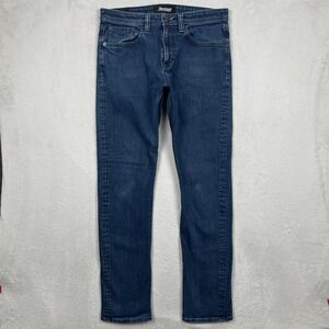 Revtown Sharp Jeans Men's 32x32 Straight Leg Blue Denim Stretch Comfort